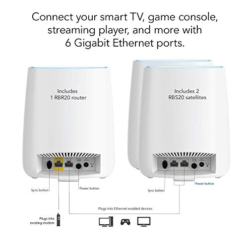 2 NETGEAR+Orbi+Whole+Home+System
