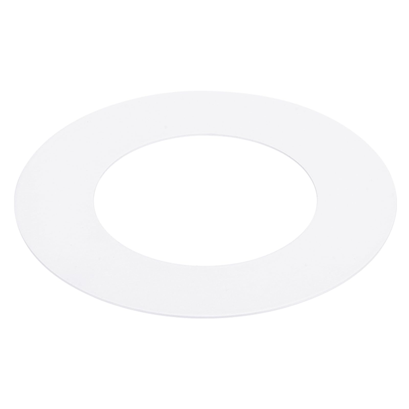 Photo 1 of PATIKIL Goof Rings for 10 Inch Recessed Can Lighting Down Light, 1 Pcs Metal Goof Trim Rings Cover, Outer Diameter 10-inch, Inner Diameter 6.29-inch, Matte Finish White, Flush Mount