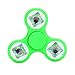 Iusun LED Hand Spinner Flashing EDC Anti-Stress Fidget Finger Toys Light Up ADD ADHD Gift (With Switch) (Green 2)