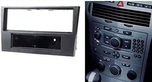 1 DIN Car stereo facia radio adapte for Opel Vauxhall Corsa Zafira Astra Antara 2006 glossy black 1 din - Image 4