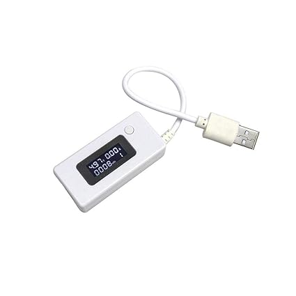 Amazon.com : benefit-X LCD USB Detector Voltmeter Monitor ...