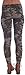 Zenana Women's Cotton Spandex Jersey Camouflage Leggings, Olive-Medium
