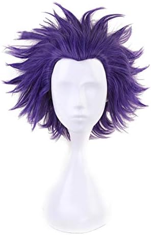 Templom SIX My Hero Academia (Boku No Hero Academia) Characters Play Cosplay Wigs Anime Costume Synthetic Hair(Shinso Hitoshi)