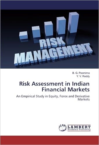 Risk Assessment In Indian Financial Markets An Empirical Study In - 