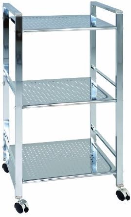 HAKU Furniture Bath Trolley, 83 x 42 x 32 cm, Chrome by HAKU Furniture