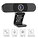 EMEET C980 Pro 3 in 1 HD 1080P Webcam with 2 Speakers, 4 Microphones, Noise Reduction, Plug & Play, Webcam Cover