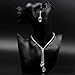 Women's Wedding Jewellery Sets Fashion Bride Earrings & Necklace
