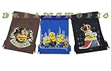 Disney's Minions 3ct. Drawstring Bags - Large Drawstring Bags