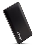iCharge® Premium Smartfuel USB Travel Powerbank Charger by 10000mAh External Battery Life Extender, Qualcomm Quick Charge 3.0 Portable Lightning Fast Charging, Fully Compatible Universal Design