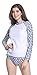 ilishop Women's UV Sun Protection Long-Sleeve Crew Rashguard 2017 Dot Rash Guards Dot M