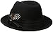 STACY ADAMS Men's Crushable Wool Felt Snap Brim Fedora Hat