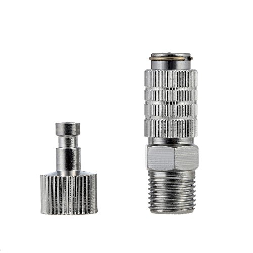 KKmoon Professional Hot Sale Airbrush Accessories Air Brush Quick Release Disconnect Coupler BSP 1/8