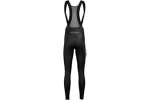 INBIKE Cycling Bib Tights Windproof Fleece 3D Padded Bike Leggings Long Thermal Bicycle Road Riding Men's Pants