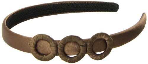 Caravan Three (3) Wrapped Rings Of Color Overlapping On Same Matching Color Fabric Head Band