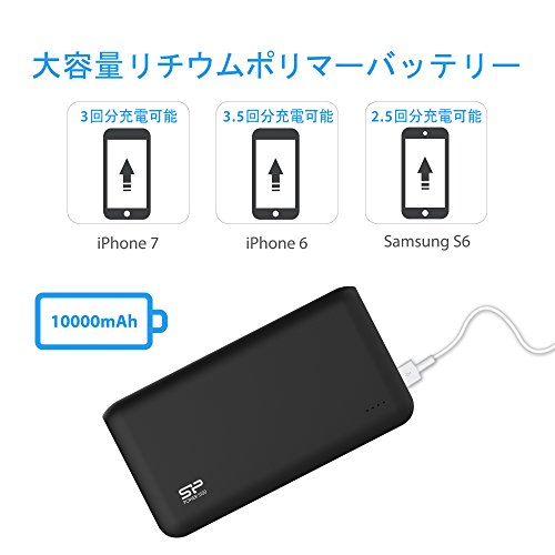 S100 powerbank 10.000 mAh/Telefoon wel tot 4 keer opladen/Ook voor tablets en laptops / 2 apparaten tegelijk laden - Afbeelding 5