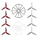 Hooray! Service 3-Blade 3-Leaf Upgrade Propellers & Prop Guards for Syma X5C-1 X5A X5C X5SC X5SW JJRC H5C H31 RC Quadcopter
