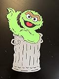 Grouch 8 inch Die cut