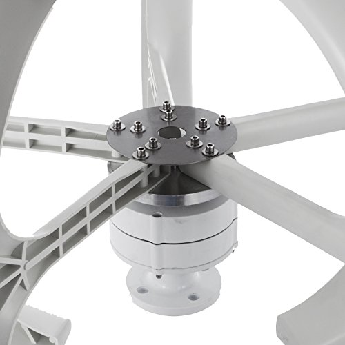 Happybuy Wind Turbine 400W 24V Wind Turbine Generator White Lantern