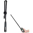 ABBREE Antena de radio GMRS 18.89 pulgadas SMA hembra CS antena táctica para Baofeng UV-5R AR-152 UV-82 BF-888S y GM-15 Pro G