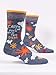 Blue Q Men's Crew Socks - Fits Men's Shoe Size 7-12