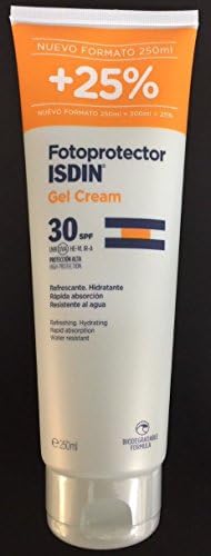 ISDIN FOTOPROTECTOR GEL CREAM SPF 30 + 250ml Skin Beauty Gift