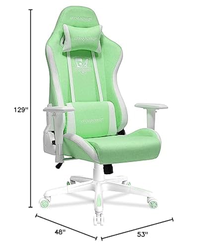 GTRACING Gaming Chair, Fabric Computer Chair, 3D Adjustable