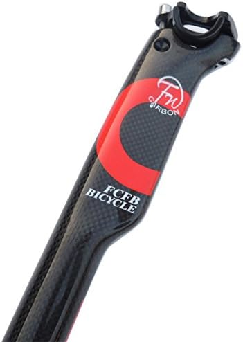 FCFB carbon seatpost 3K C Reduce wind resistance road bike MTB seat post (31.6400MM)