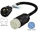 Conntek 30A NEMA 6-30P to 50-Amp Electric Vehicle Adapter Cord for Tesla