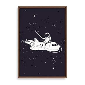 signwin Framed Canvas Wall Art Cartoon Children