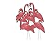 Pink Inc. 263/6 Flamingos, Salmon Pink , Set of 12