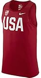 Team USA Nike Flowmotion Logo Dri-FIT Tri-Blend Tank Top