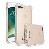 iPhone 7 Plus Case, Bastex Rugged Slim Fit Clear Flexible Thin Gel TPU Case Cover for Apple iPhone 7 Plus