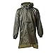 4ucycling Light Weight Easy Carry Wind Raincoat and Outdoor Rain Jacket Poncho,Army-Green,One Size