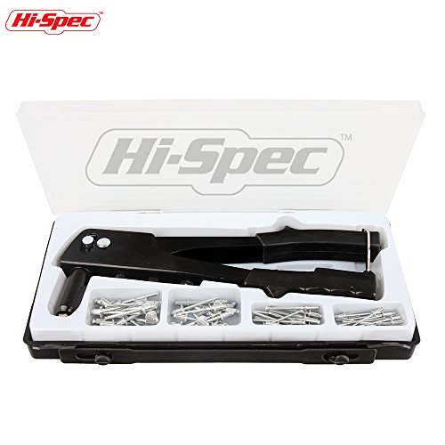 Купить HiSpec Heavy Duty 65 pc Hand Riveter Kit with AllSteel Hand