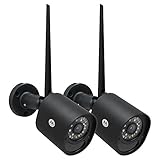 Motorola FOCUS72-2 Smart HD Outdoor Video Camera - 2-pack