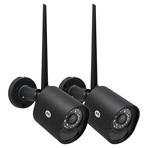 Motorola FOCUS72-2 Smart HD Outdoor Video Camera - 2-pack