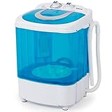 DELLA Electric Small Mini Portable Compact Washer Washing Machine RV Top Load (8.8 LB Capacity)