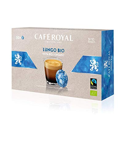 Café Royal Professional Pads Lungo Bio 50 - Kompatibel mit Nespresso Professional Maschine - 3/10 Intensität - Fairtrade
