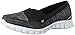 Skechers Sport Women's Fascination Fashion Sneaker, Black/White, 9 M US