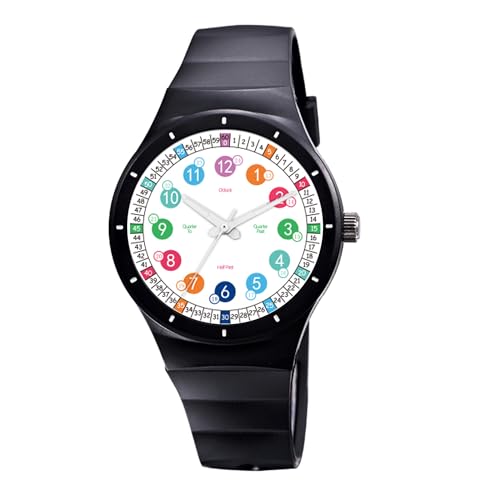 SYOYUEX Kids Luminous Watch for Boys and Girls Ages 5-8，Kids Analog Watch Learning Time and Easy to Read. Children's Waterproof Toddler Watches for Girls and Boys Ages 6-16