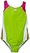 Speedo 7142076 Womens Infinity Splice Xtra Life Lycra Fiber?, Citrus Green, 12