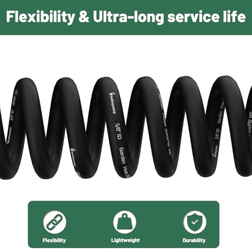 Beitopamz 100 ft Garden Hose, 5/8 in Heavy Duty Water Hose, Flexible photo 12