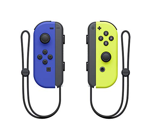 Nintendo JOY-CON (L)/(R) ブルー/ネオンイエロー Nintendo Joy-Con (L) Blue / (R) Neon Yellow Switch Controller | eBay
