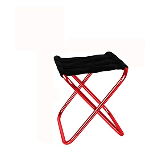 FTW Camping Stuhl Angeln Klappstuhl Leichter klappbarer Picknickstuhl Aluminium-Gartenmöbel Tragbarer Angelsitz (Color…