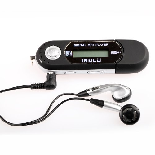 iRulu Brand 4GB USB MP3 WMA Music Player FM Radio Voice Recorder(Black)