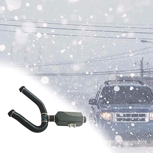 Ksruee Parking Air Heating Pipe Catheter, Parking Diesel Heater Replacement Hose, Clamp Fitting Heater Pipe Duct 75MM