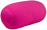 Cushie Pillows 5” x 12” Microbead Bolster Squishy/Flexible/Hypoallergenic/Extremely Comfortable Roll Pillow – Pink