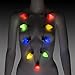 Prextex Christmas LED Light-Up Set Flashing Necklace, Bracelet, and Earrings Adorable Christmas Stocking Stuffers Accessories Set