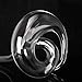 Le Sens Amazing Home Crystal Glass Cobra Wine Decanter, Red Wine Snake Shape Carafe, Cleaning Beads Set