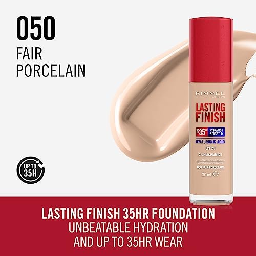 , Acabamento Duradouro, Base, 050 - Porcelana Clara, 30ml